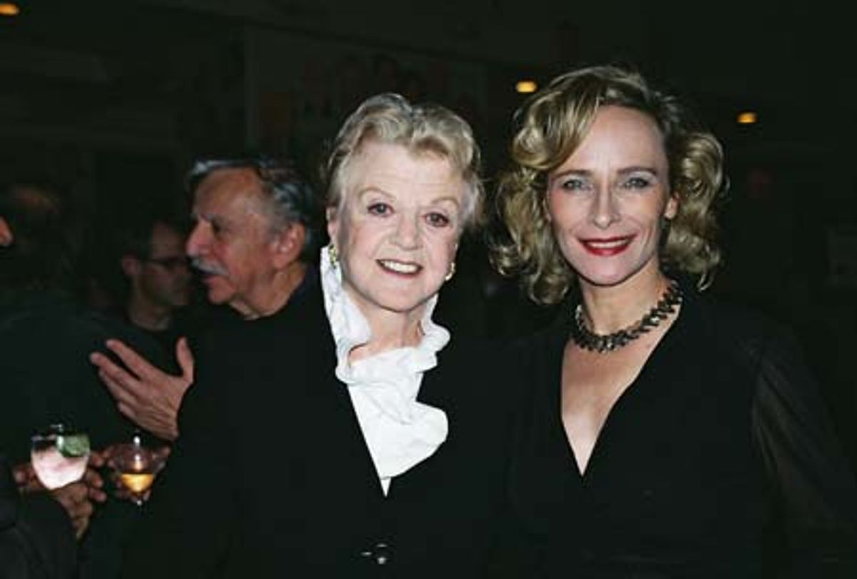 Angela Lansbury and Laila Robins at 