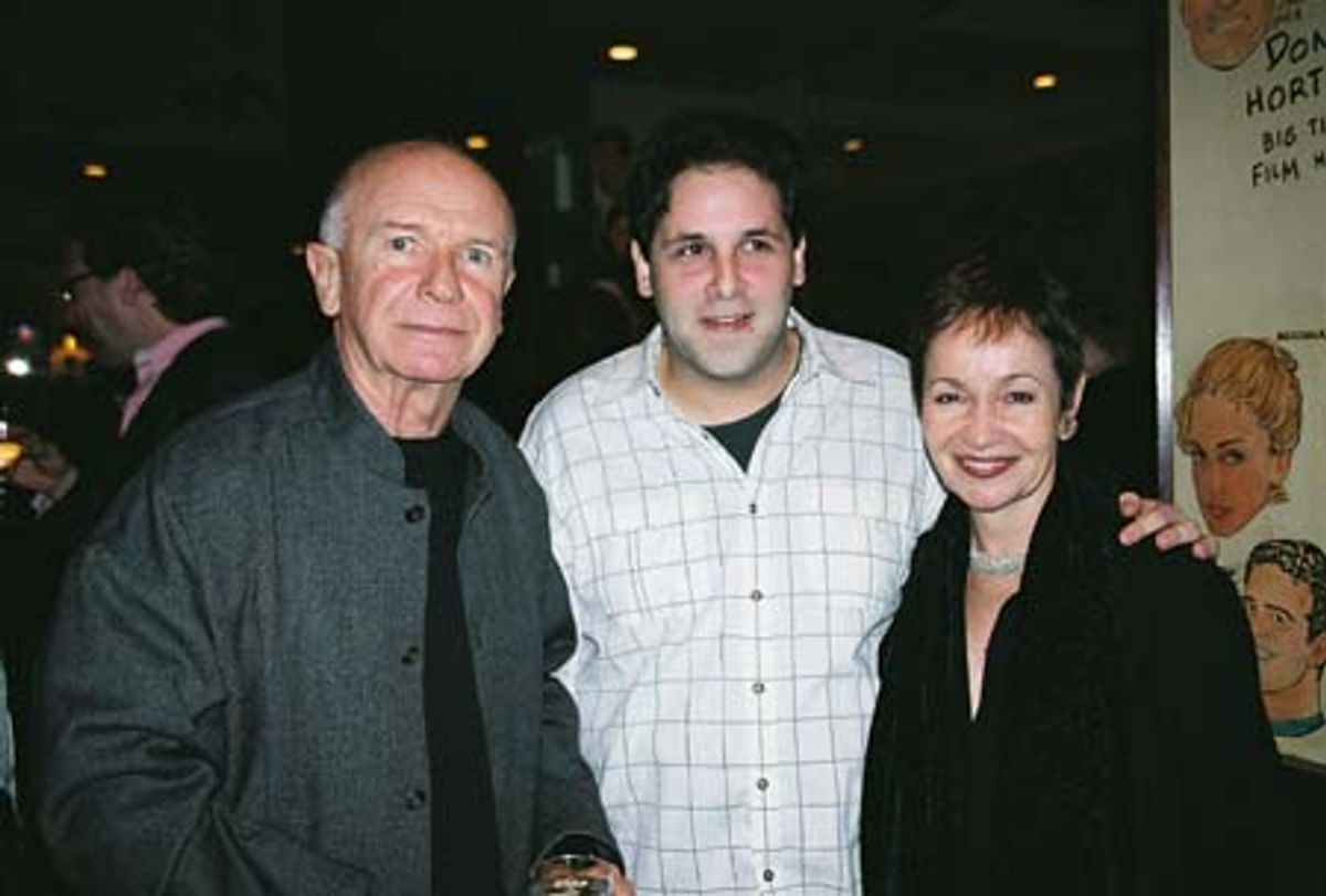 Terrence McNally, David Babani and Lynn Ahrens at 