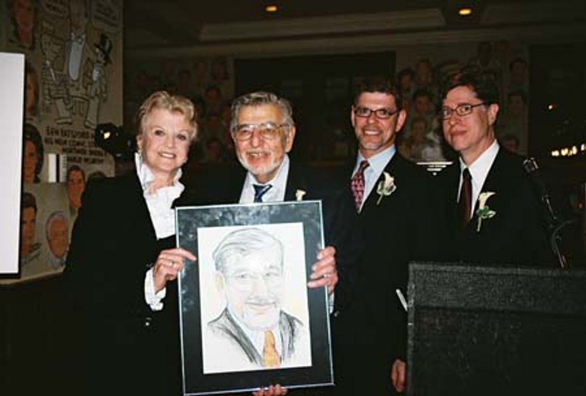 Angela Lansbury, Biff Liff, Jack Tantleff and Peter Franklin at 