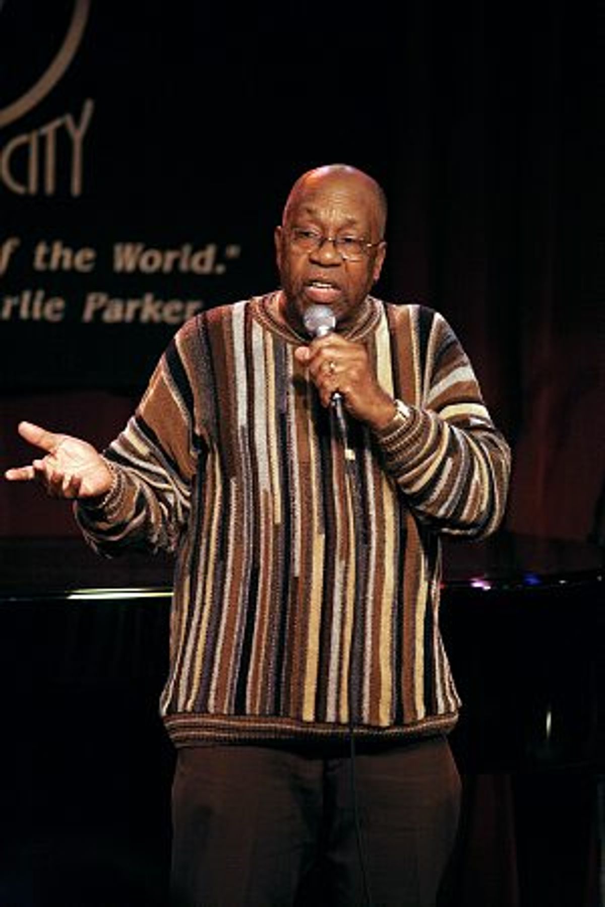 Gil Benson at Jim Caruso's Cast Party