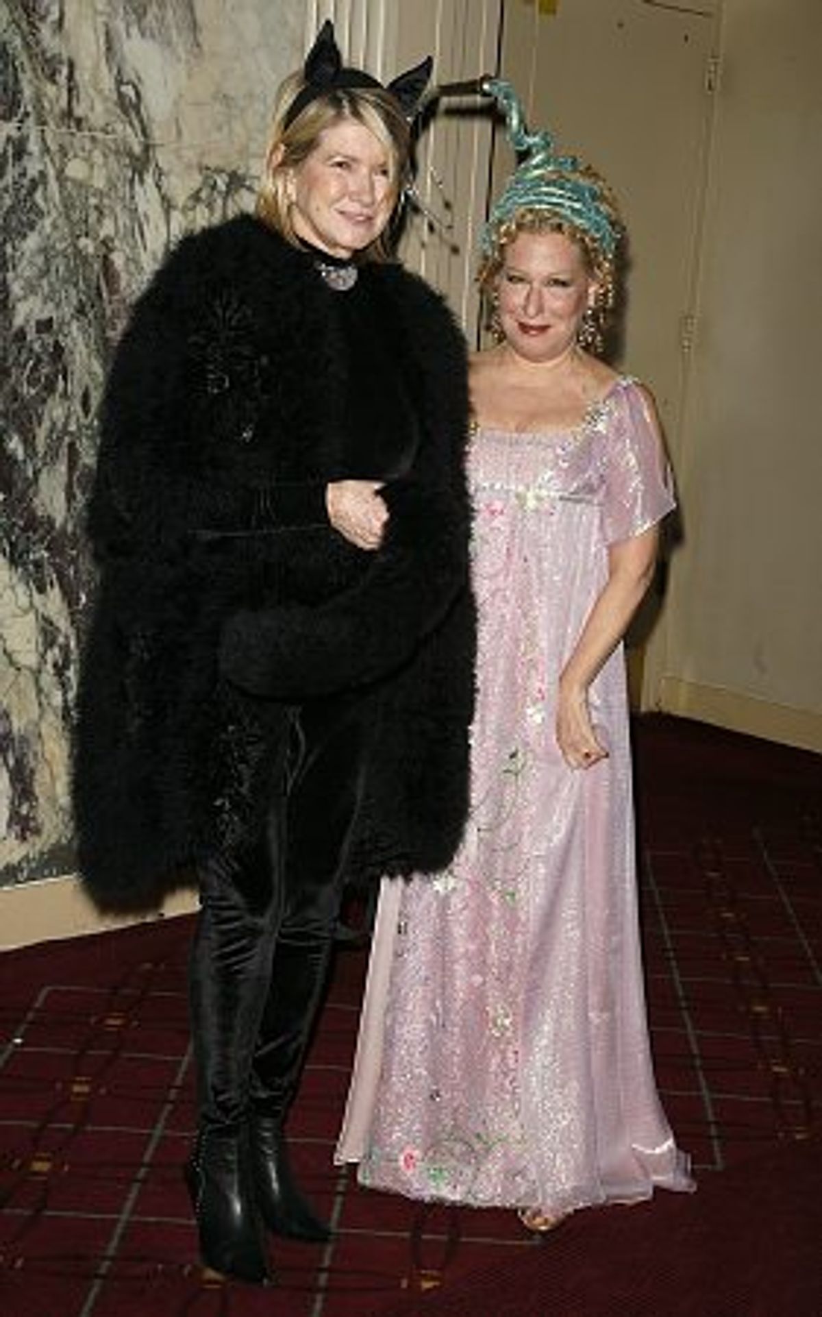 Martha Stewart and Bette Midler
 at 