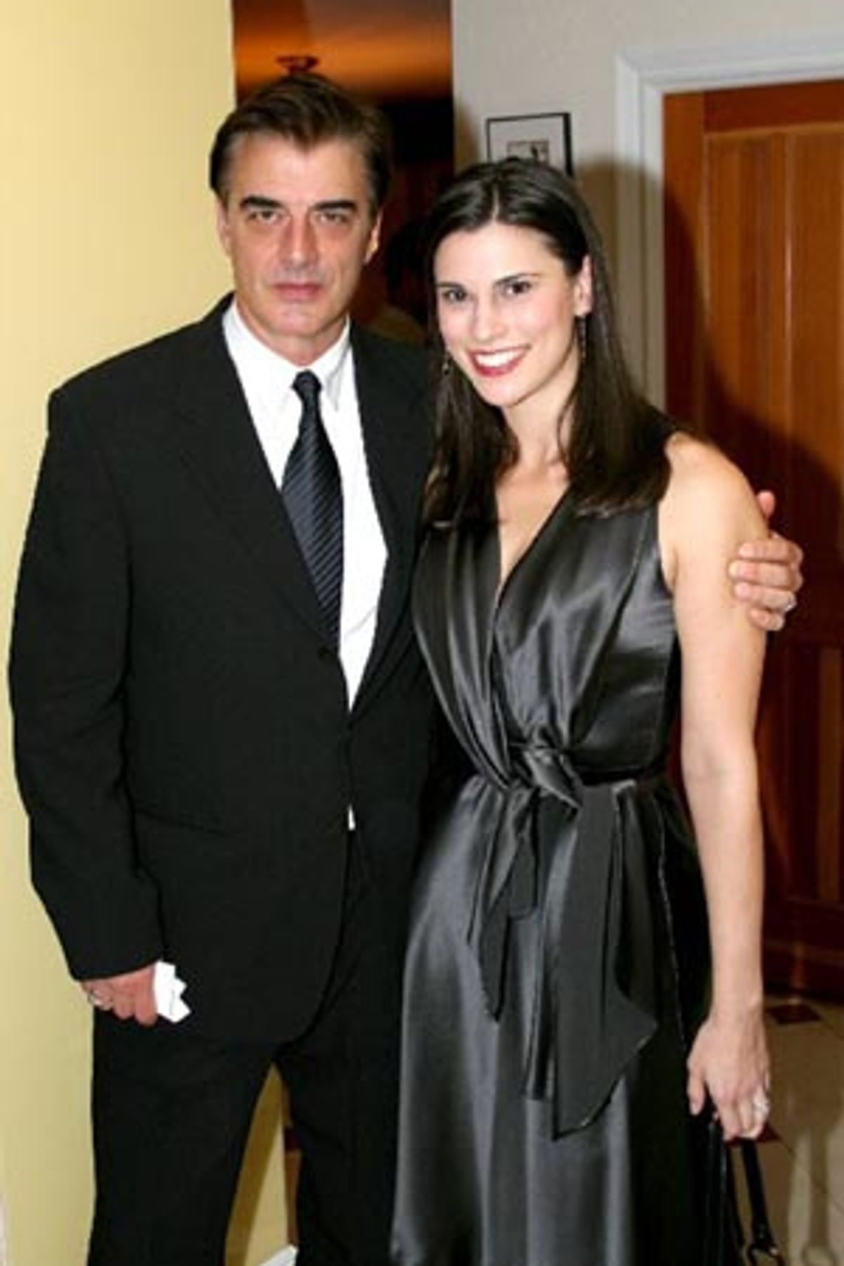 Chris Noth and Milena Govich at 