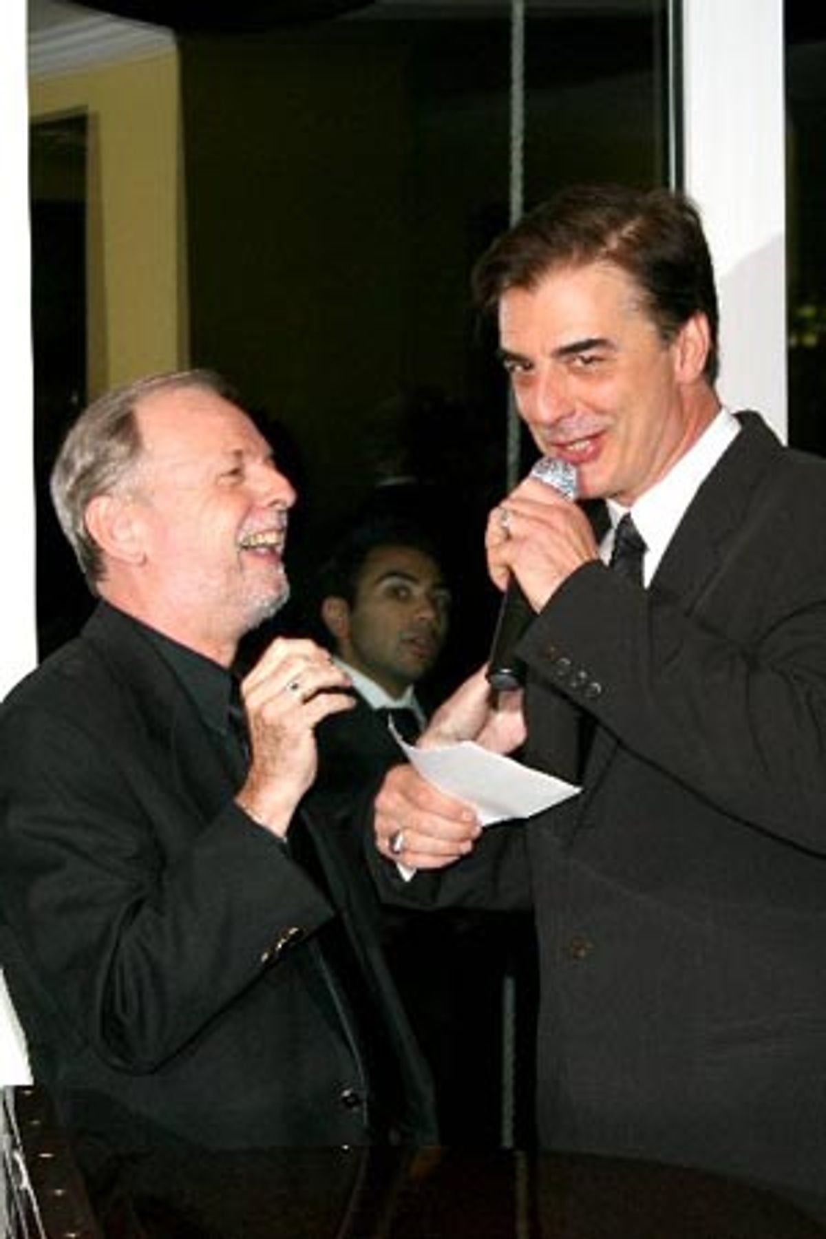 Ron Pobuda and Chris Noth at 