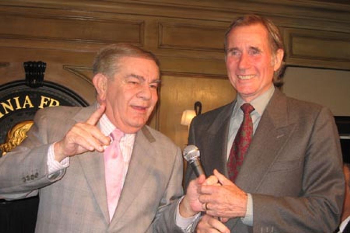  Freddie Roman and Jim Dale at 