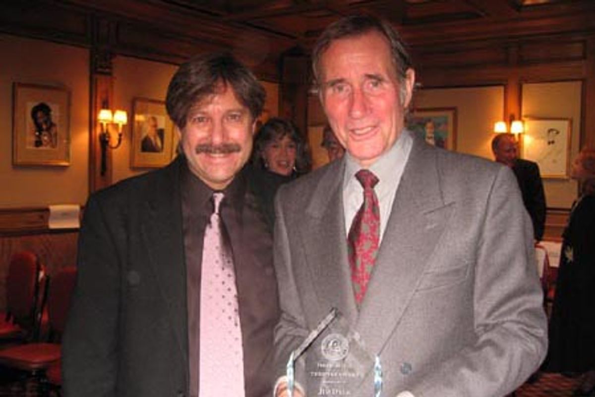 Barry Gordin and Jim Dale at 