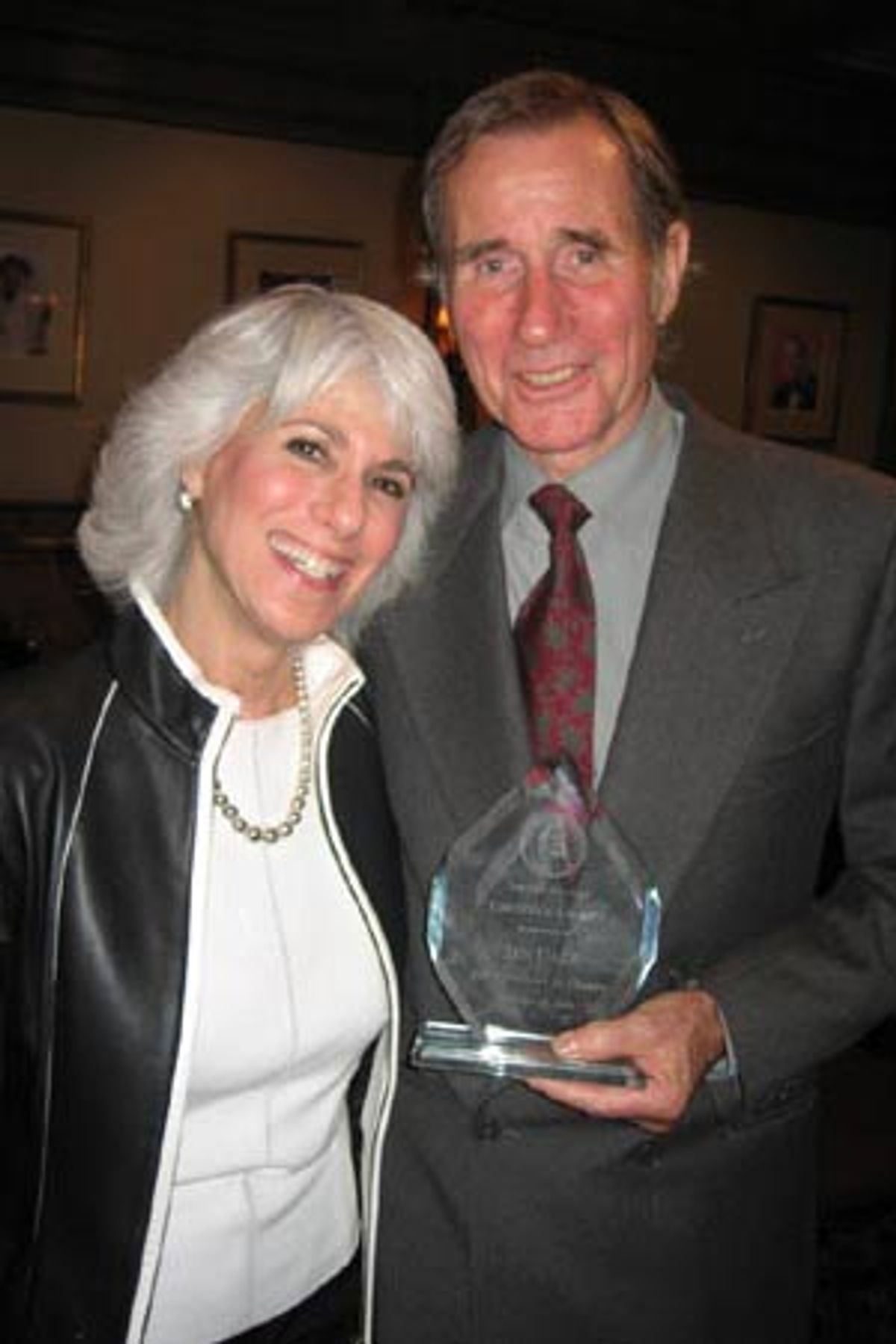 Jamie DeRoy and Jim Dale at 
