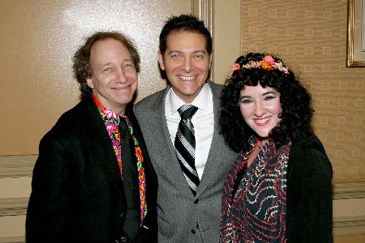 Scott Siegel, Michael Feinstein and Barbara Siegel at 