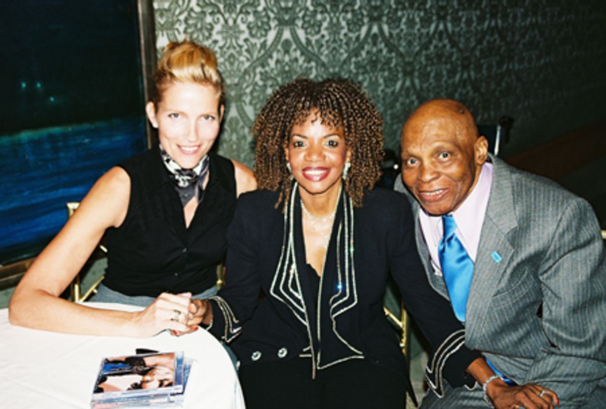 Gigi Stoll, Melba Moore and Frank Carter at 
