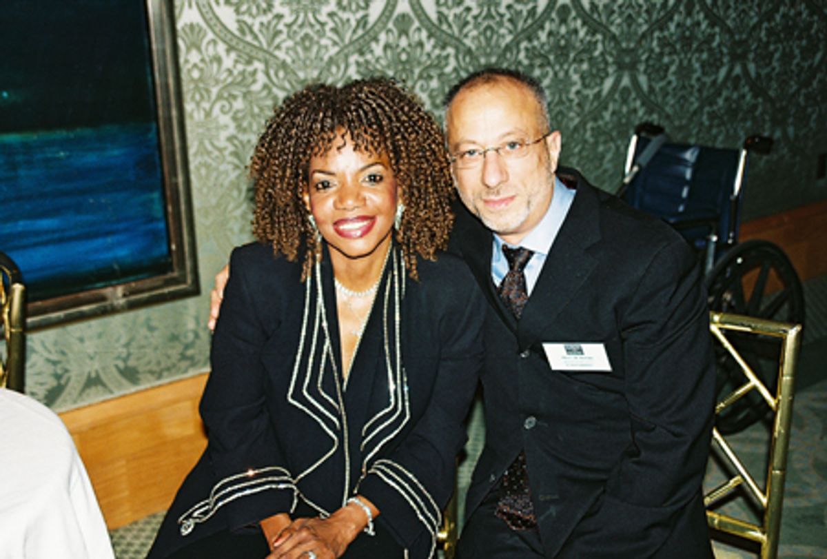 Melba Moore and Mark D'Alessio (S.A.G.E. Board of Directors) at 