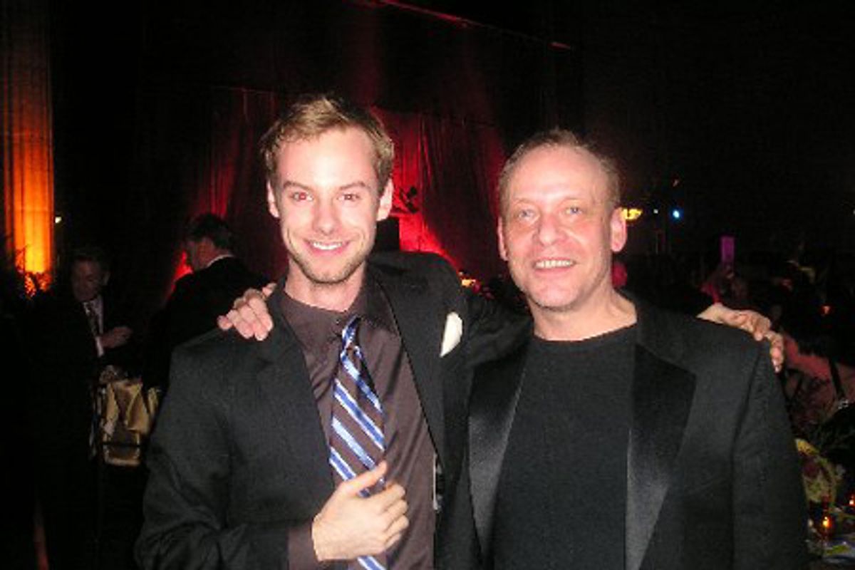 Dancer Kyle James O'Connor and Mark Dendy
 at 