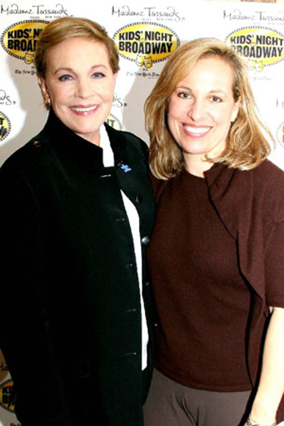 Julie Andrews and Emma Walton Hamilton at 