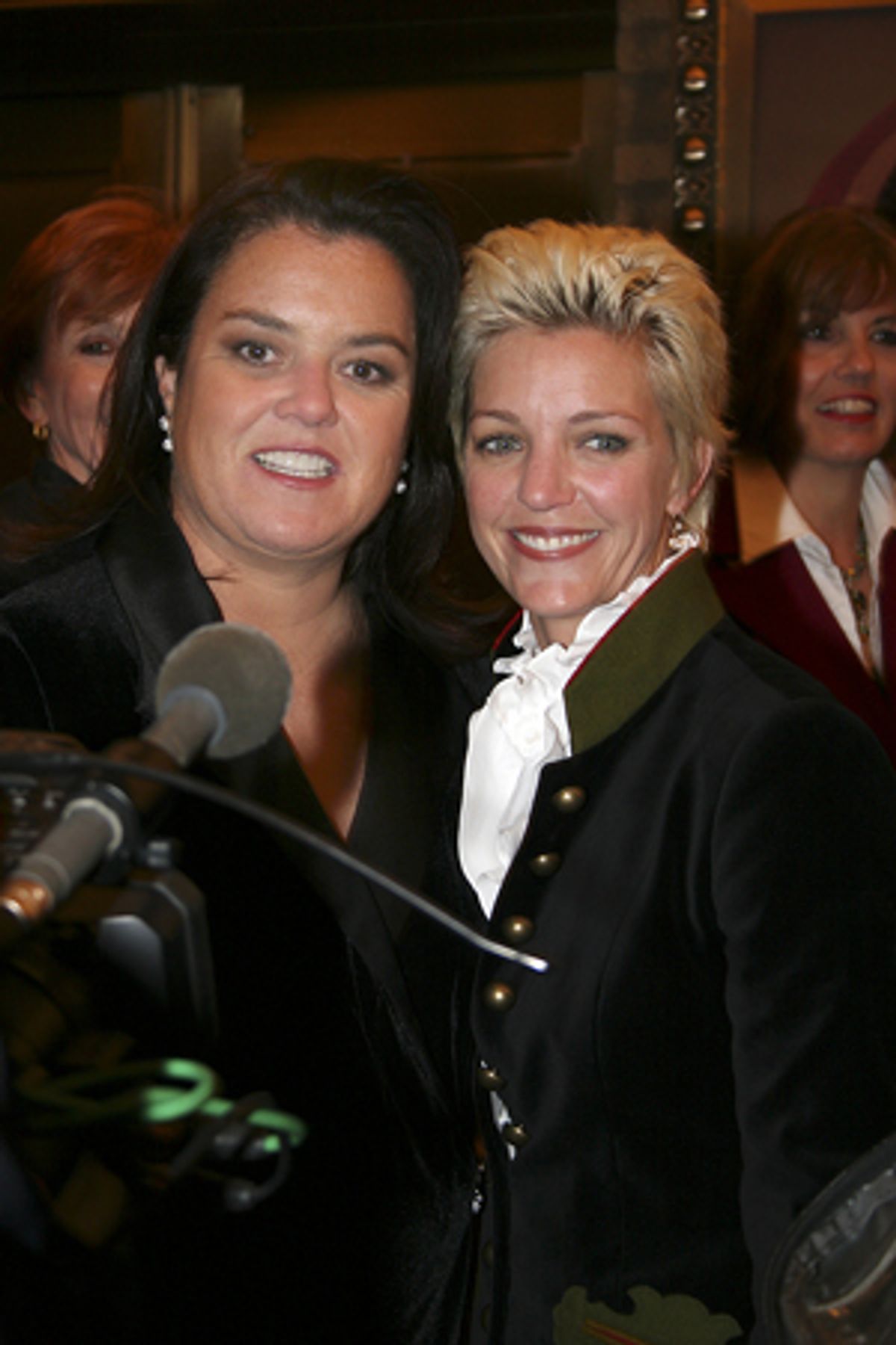 Rosie O'Donnell and Kelli O'Donnell at 