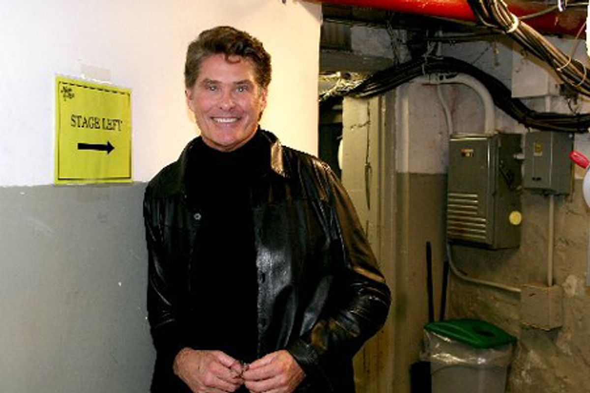 David Hasselhoff at 