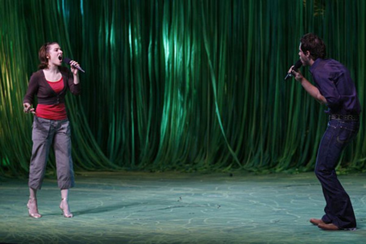 Jenn Gambatese and Josh Strickland at 