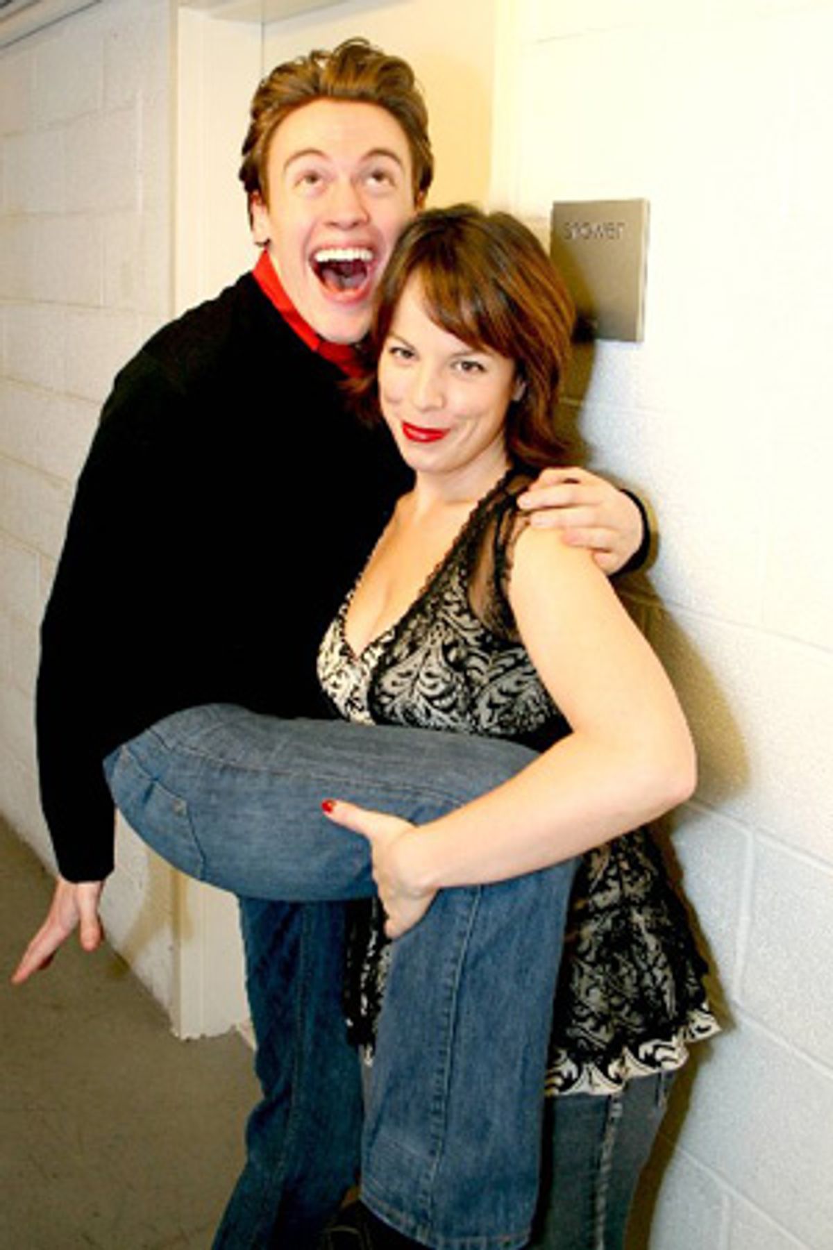 Deven May and Leslie Kritzer at 