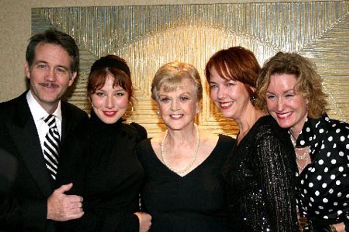 Boyd Gaines, Lynn Collins, Angela Lansbury, Harriet Harris and Lisa Banes at 