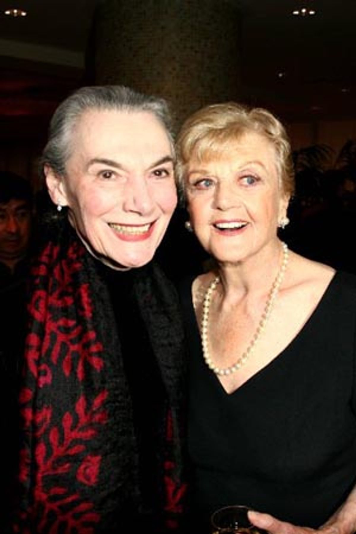 Marian Seldes and Angela Lansbury at 