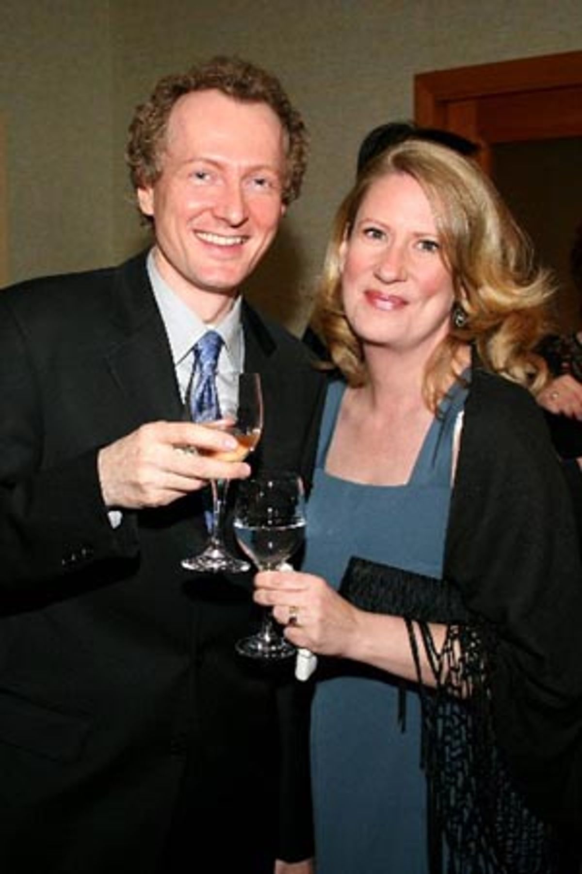 Bob Martin and Janet Martin at the after-party at 