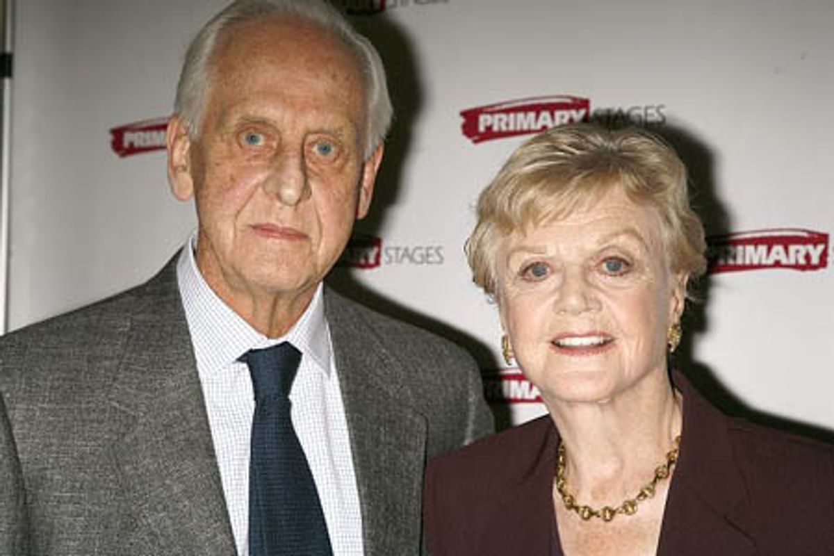 Michael Blakmore and Angela Lansbury at 