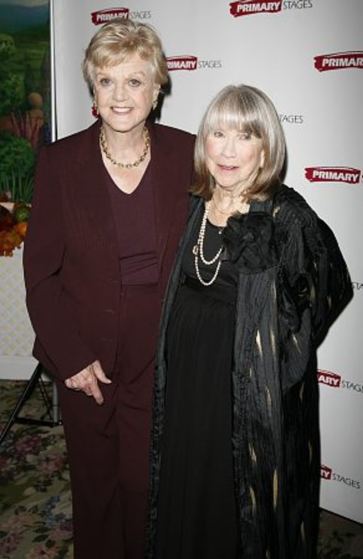 Angela Lansbury and Julie Harris at 