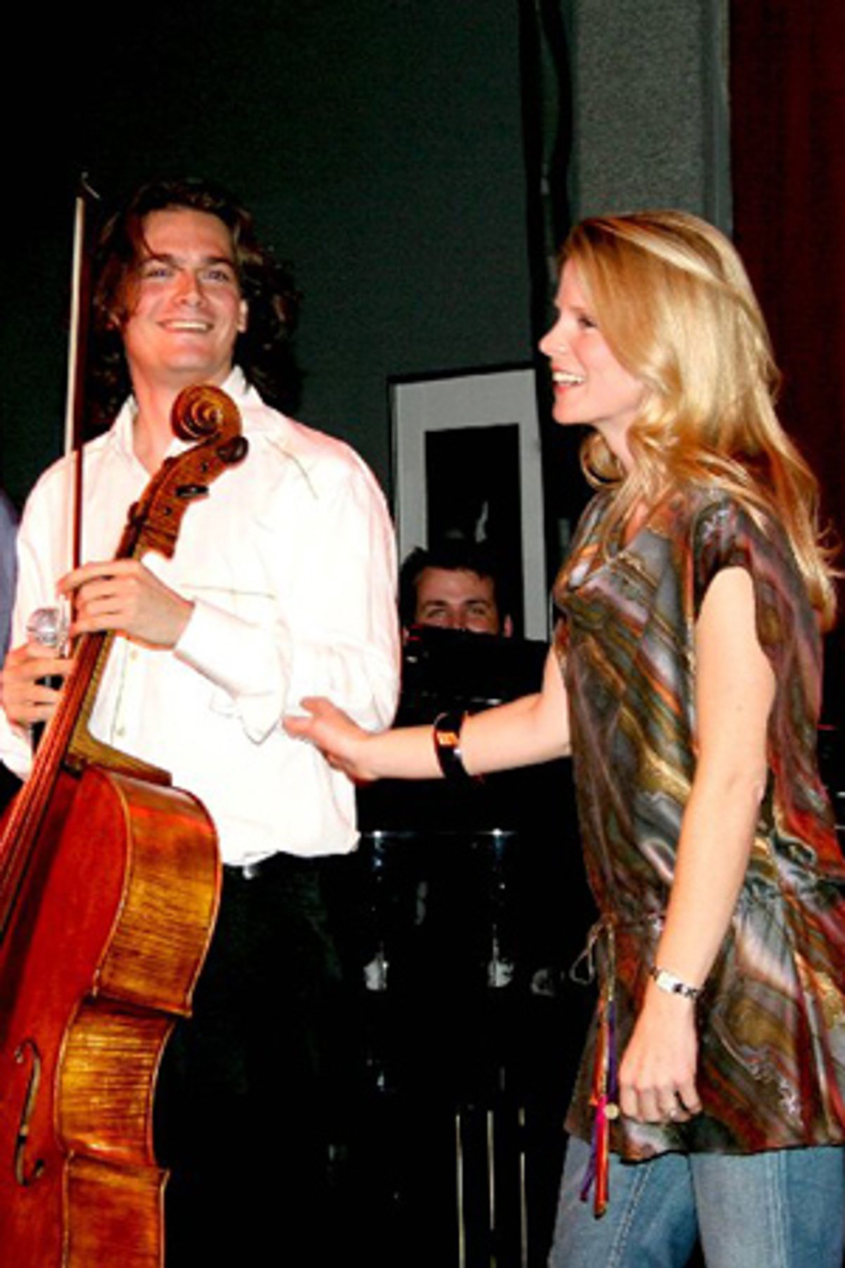 Peter Sachon and Kelli O'Hara at 