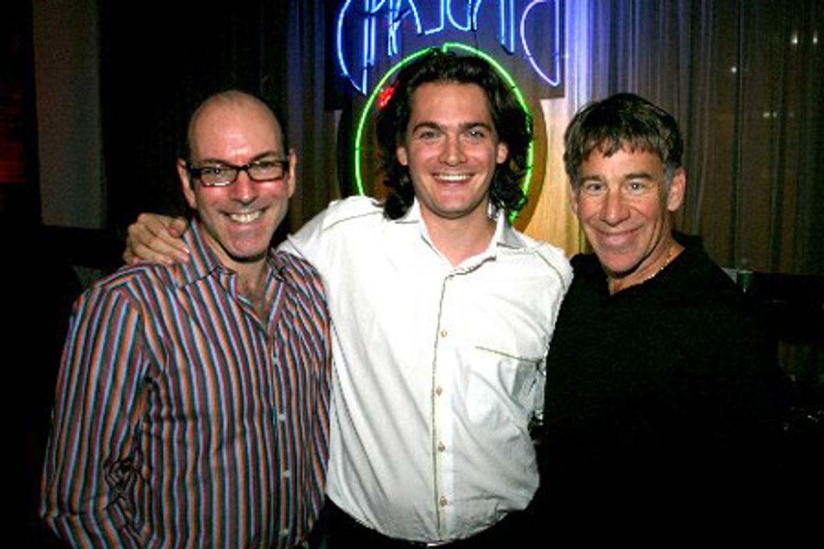 Ricky Ian Gordon, Peter Sachon and Stephen Schwartz at 