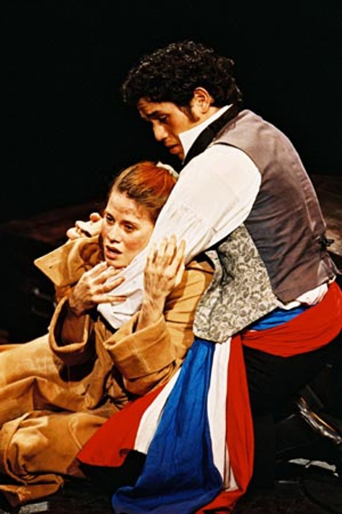 Celia Keenan-Bolger and Adam Jacobs at 