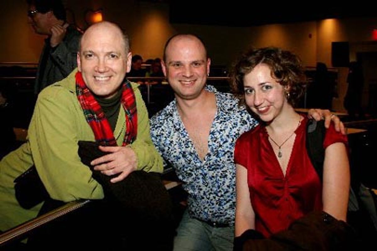 Charles Busch, Carl Andress and Kristen Schaal at 