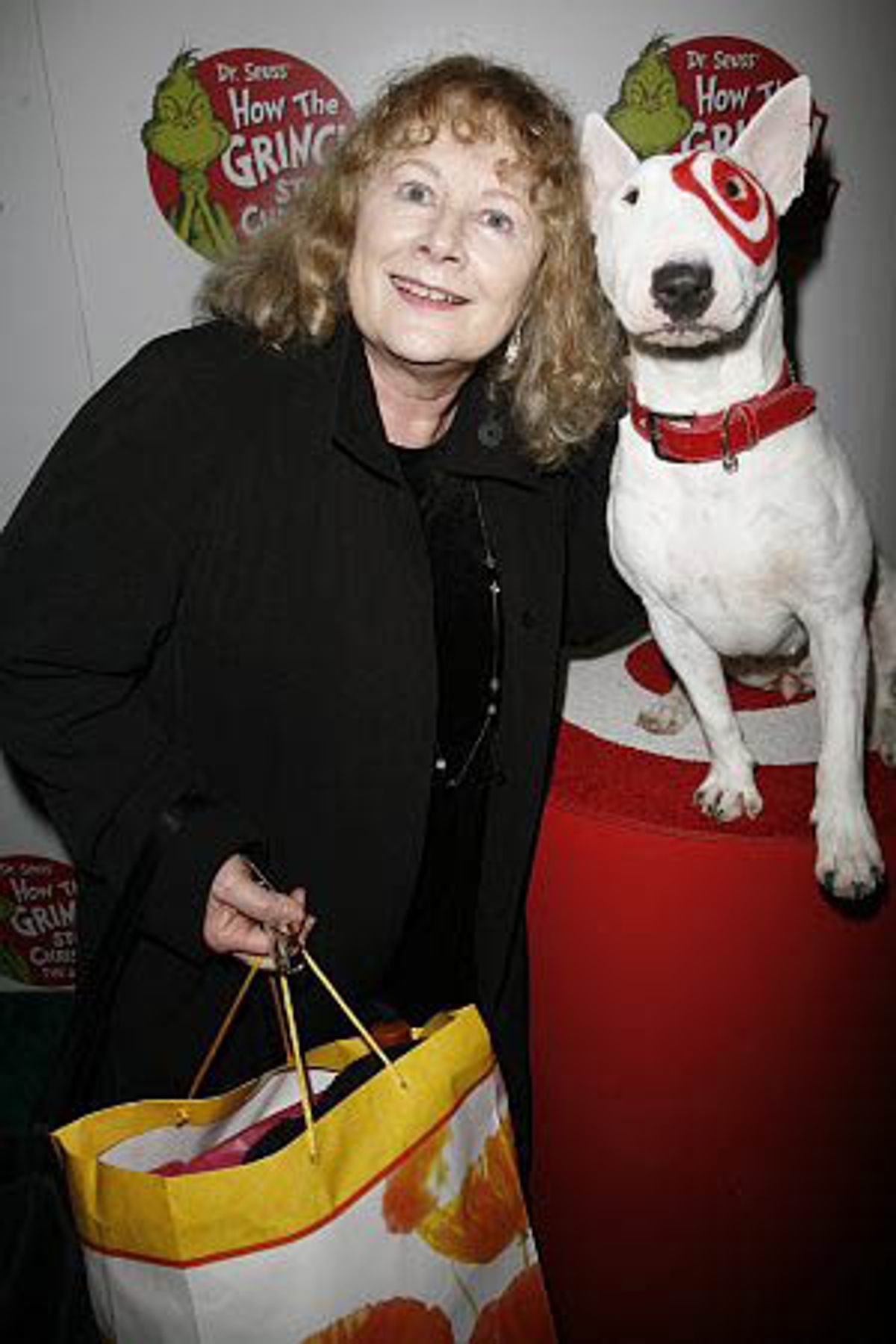 Shirley Knight and Target Dog at 
