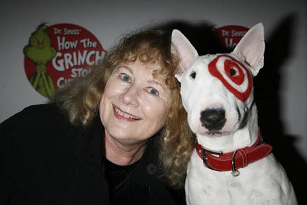 Shirley Knight and Target Dog at 