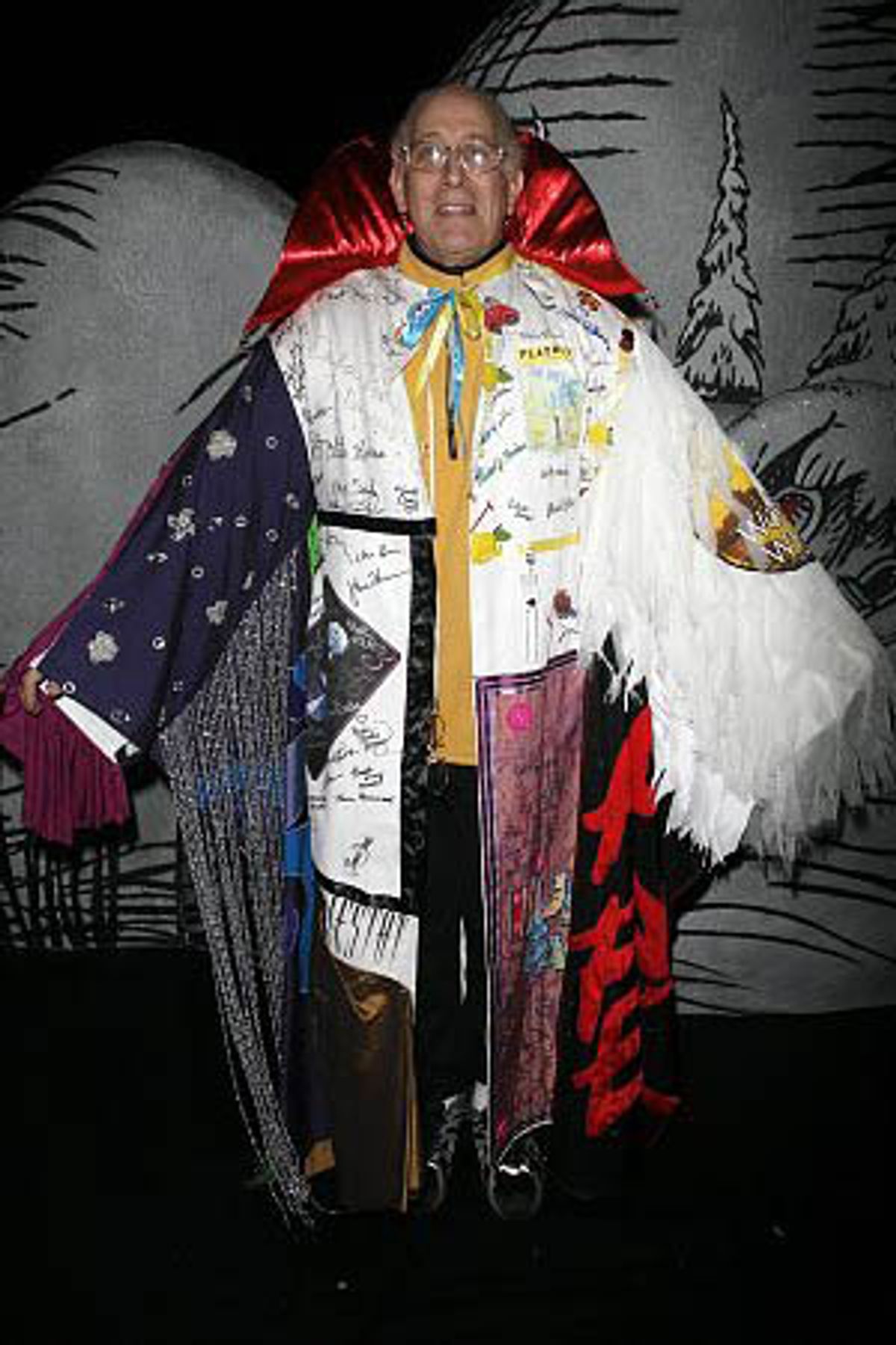 Bill Nabel at 'Grinch' Gypsy Robe Ceremony