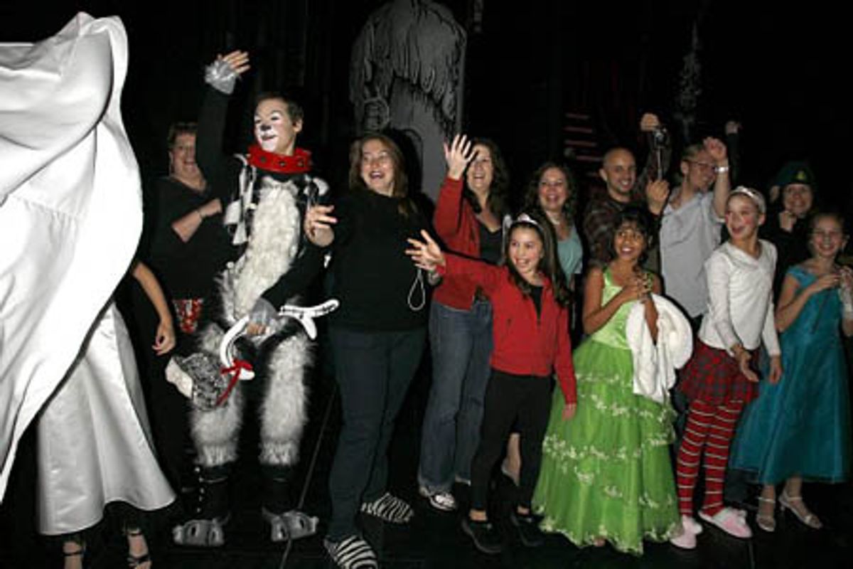 William Ryall, Rusty Ross and cast at 