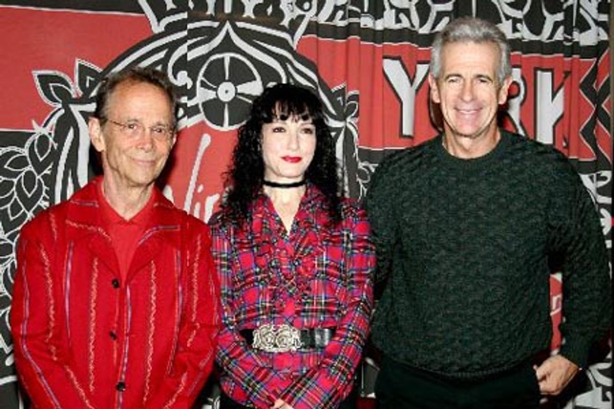 Joel Grey, Bebe Neuwirth and James Naughton at 