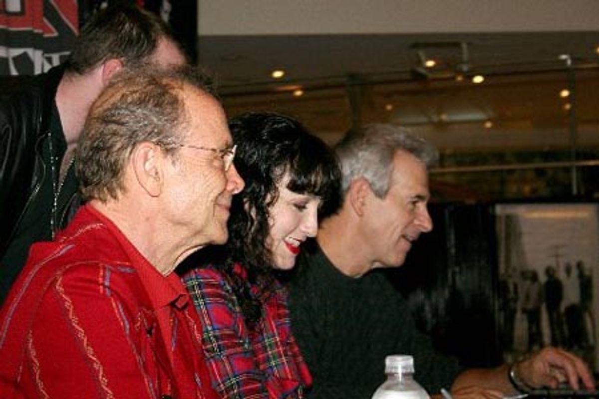 Joel Grey, Bebe Neuwirth and James Naughton at 