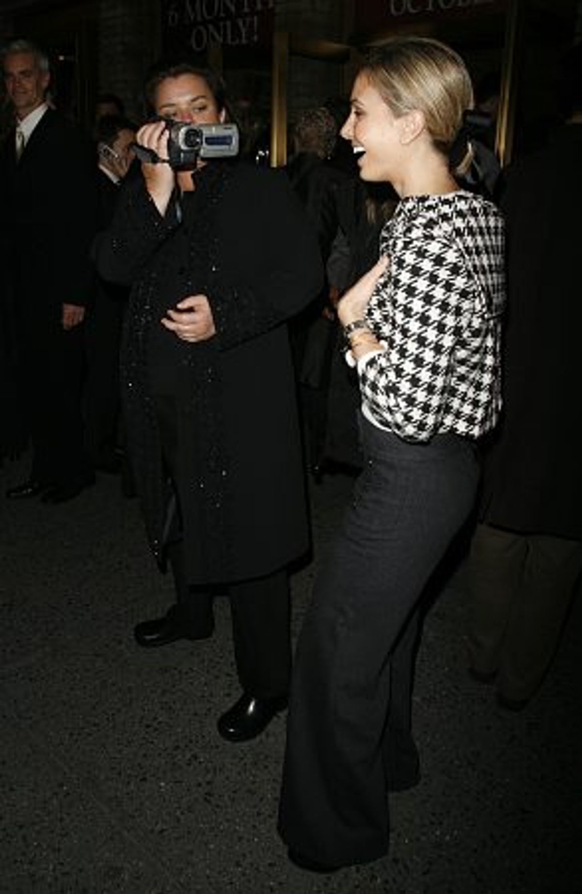 Rosie O'Donnell and Elizabeth Hasselbeck at 