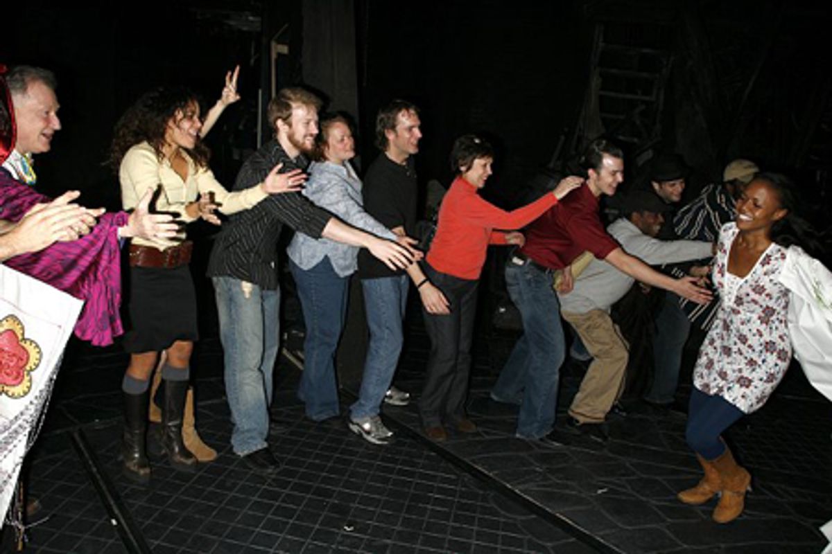 Nikki Renee Daniels and cast members at 