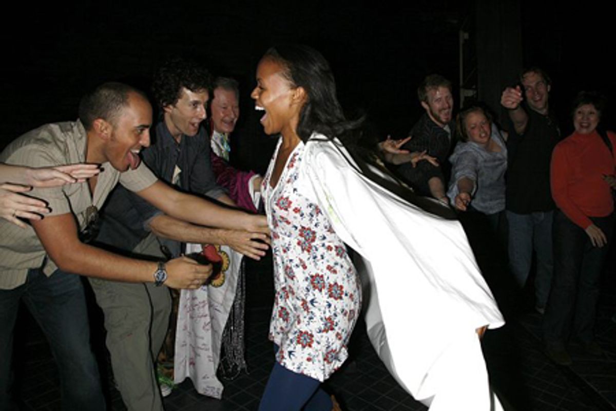 Nikki Renee Daniels and cast members at 