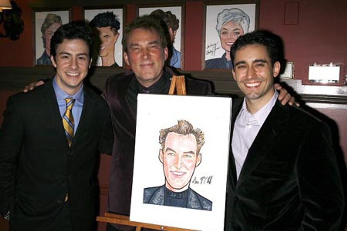 Christopher Kale Jones, Des McAnuff and John Lloyd Young at 