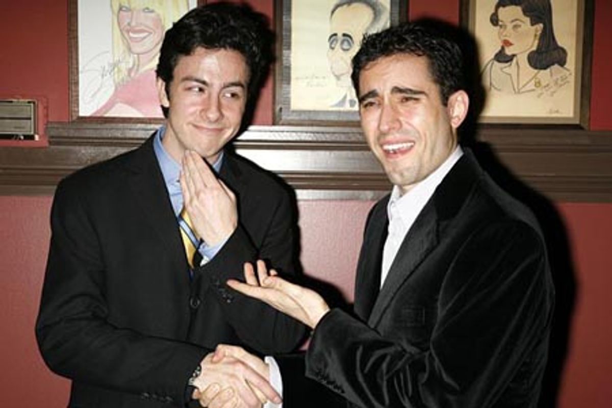 Christopher Kale Jones and John Lloyd Young at 