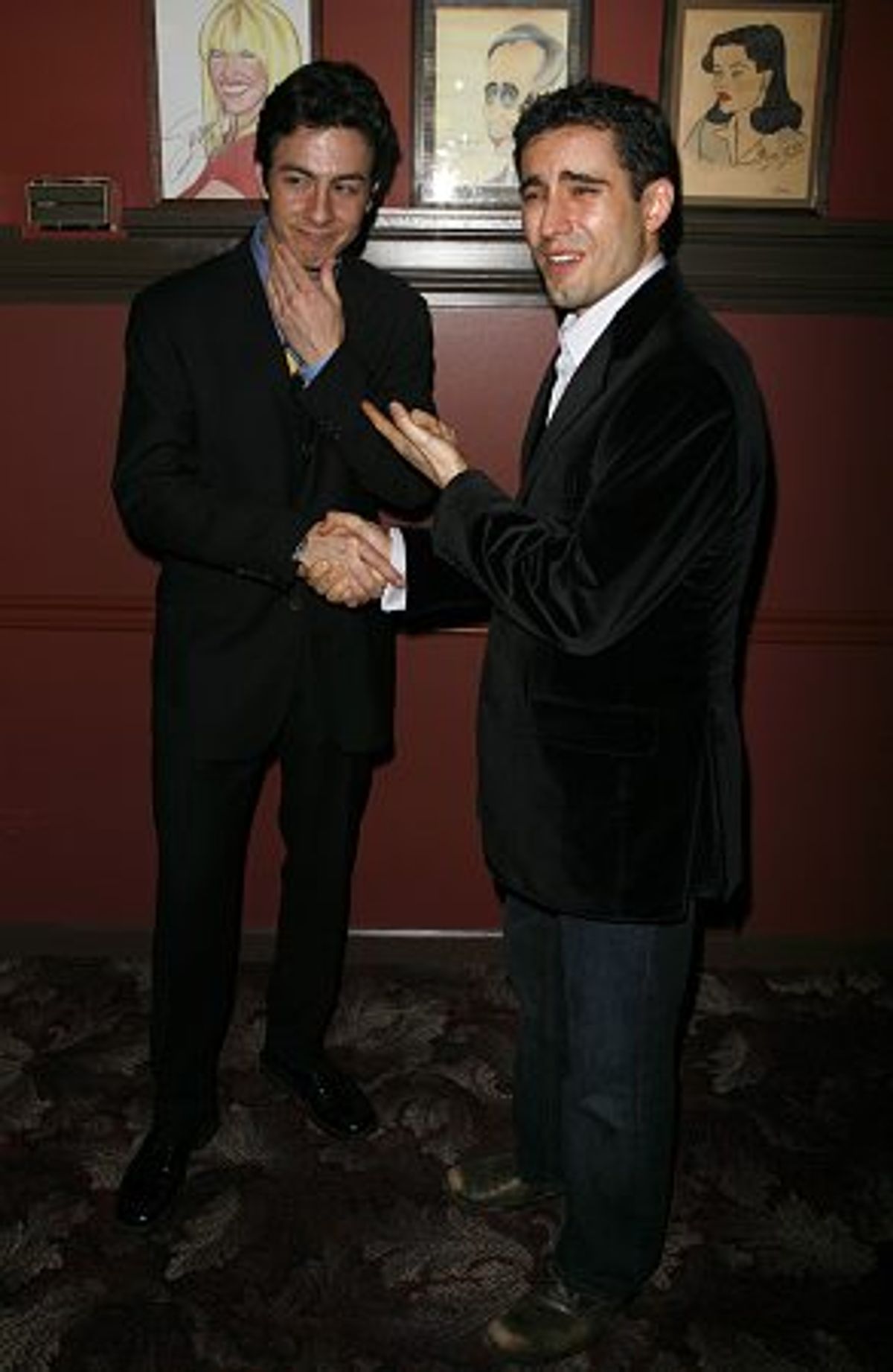 Christopher Kale Jones and John Lloyd Young at 