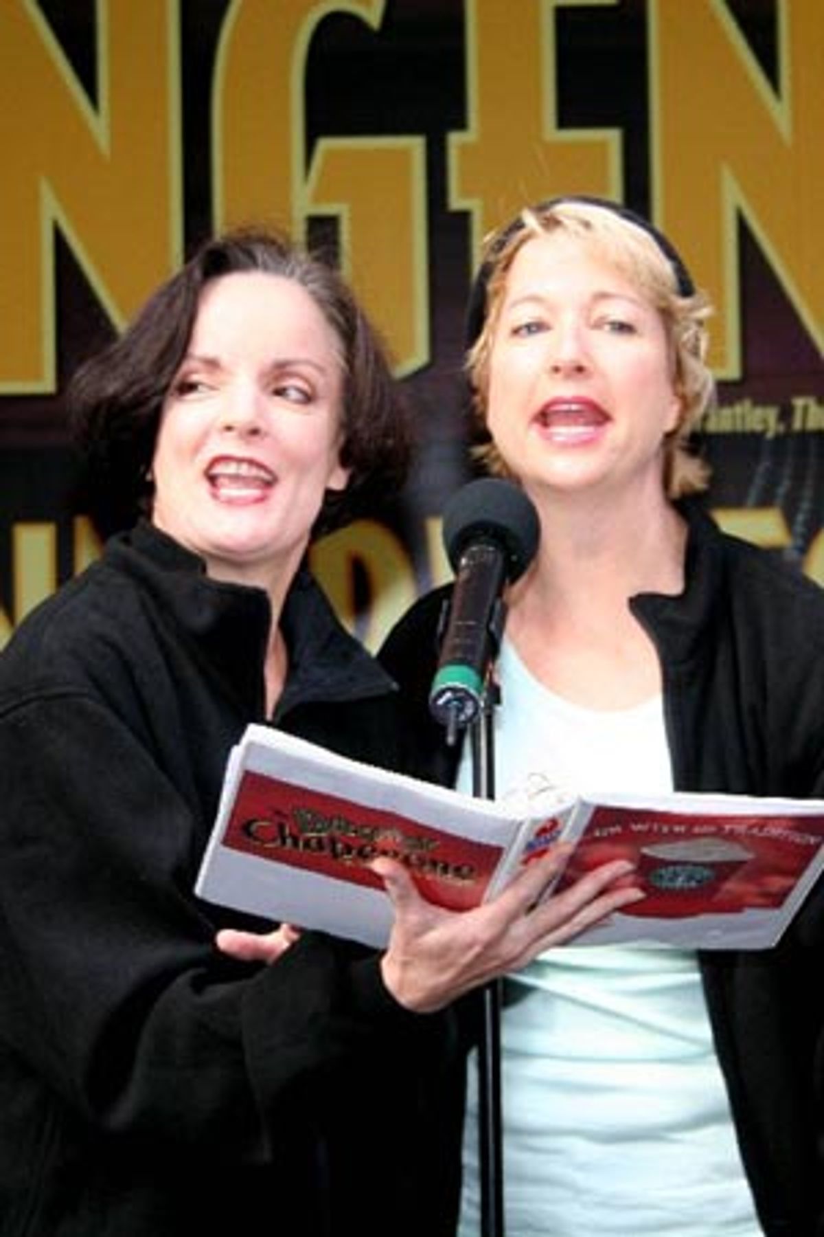 Jennifer Smith and Linda Griffin at 