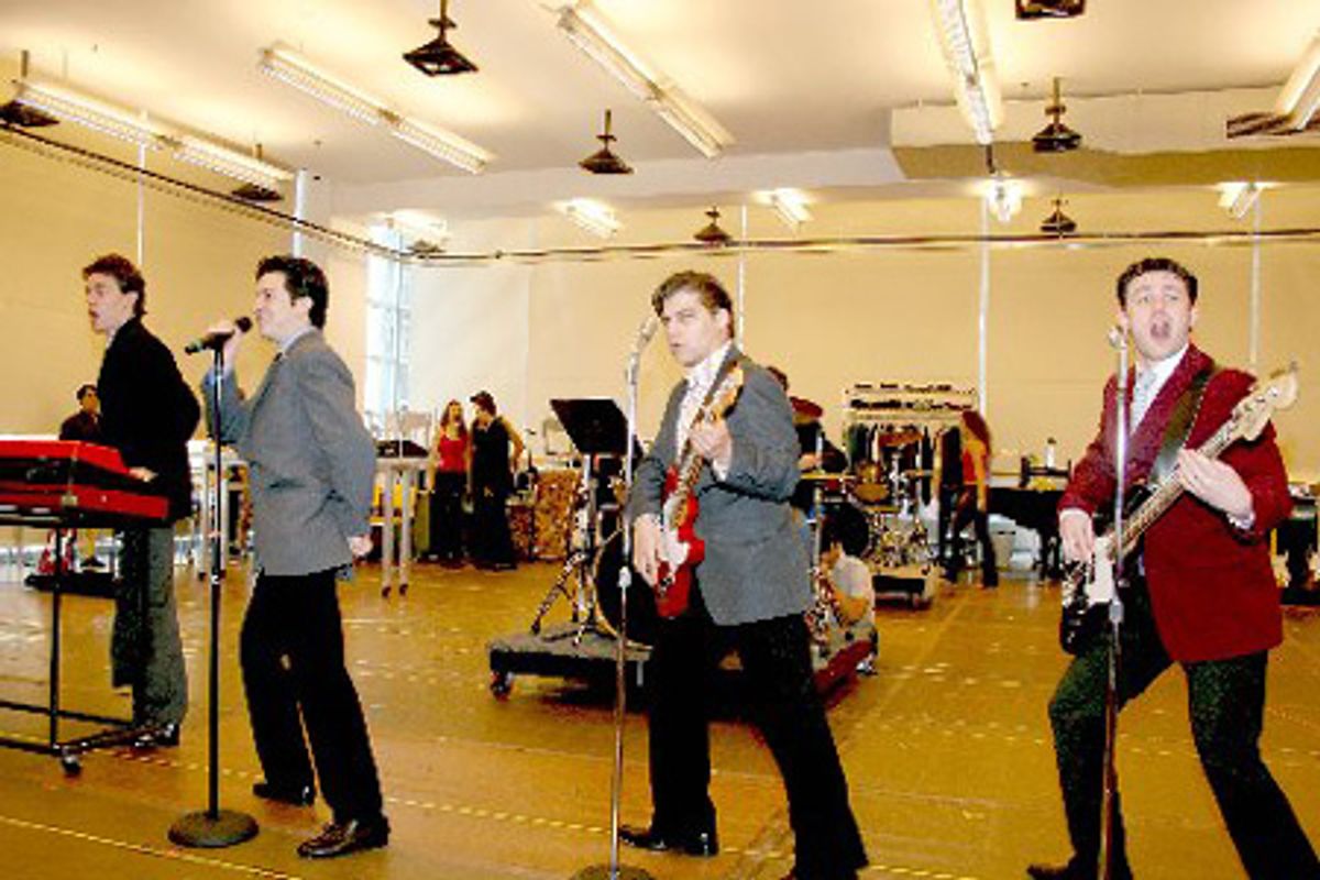 Erich Bergen, Christopher Kale Jones, Deven May and Michael Ingersoll at 