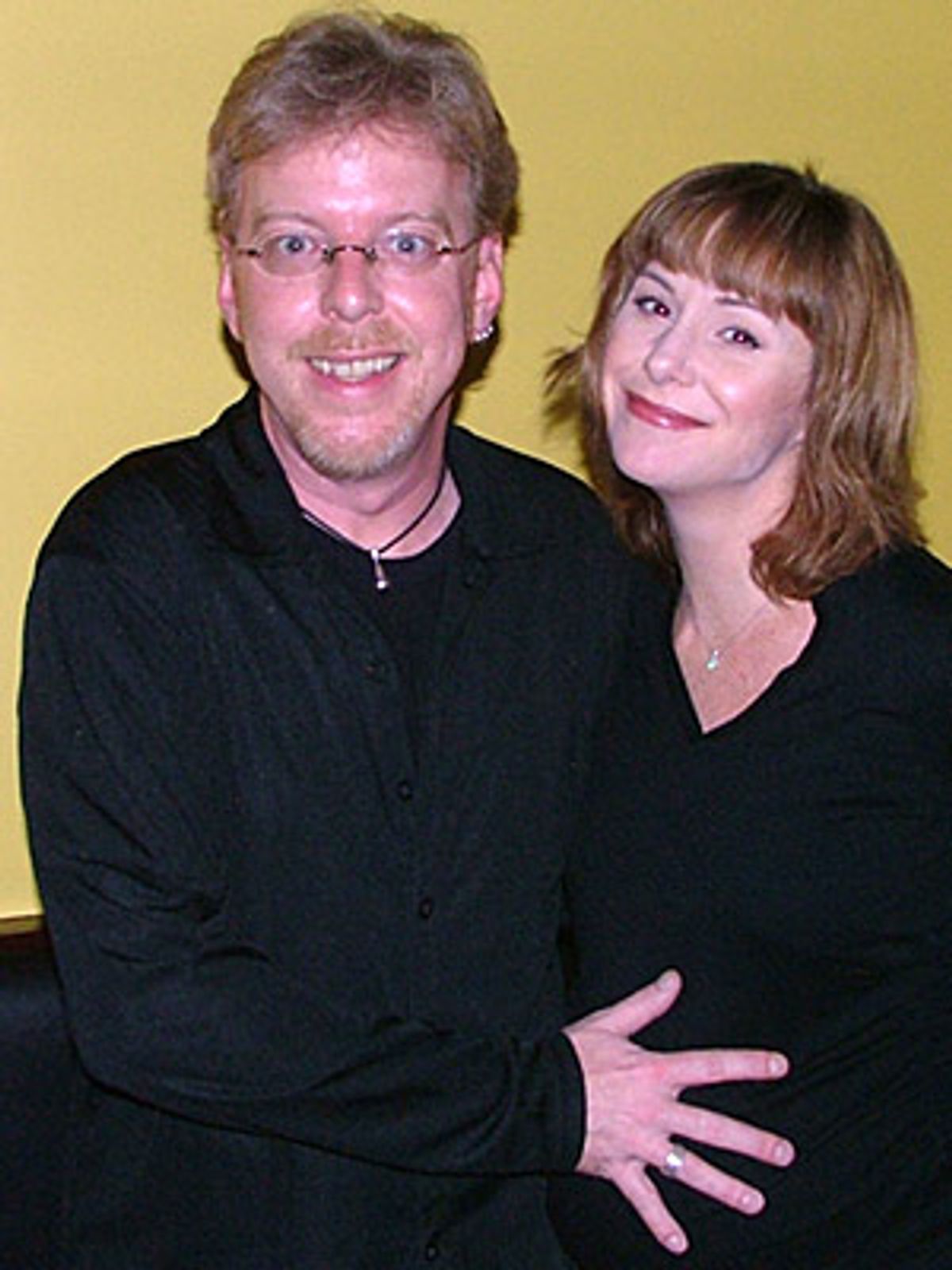 Christopher McGovern gets a 'kick' out of baby Nina at 