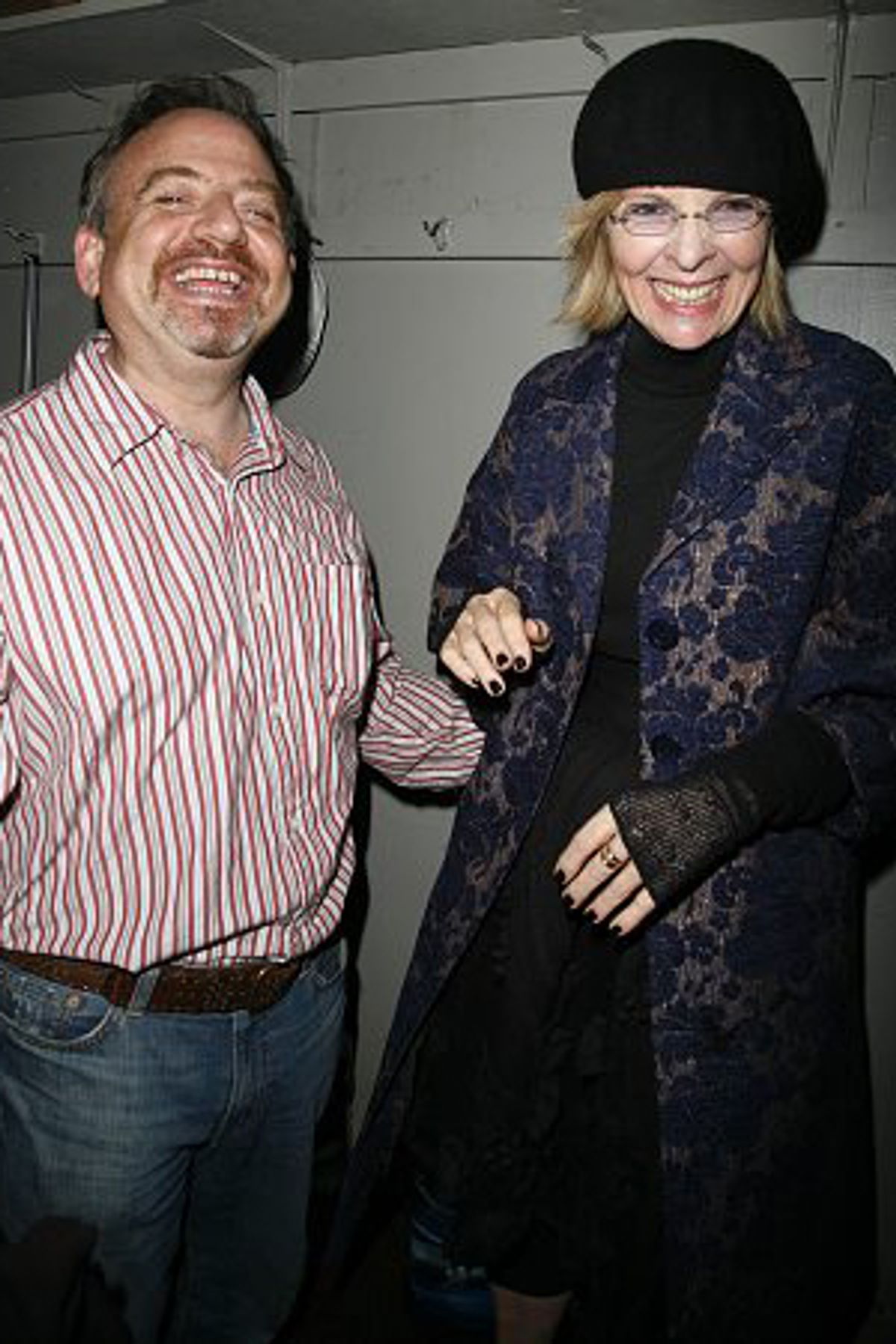 Marc Shaiman and Diane Keaton at 
