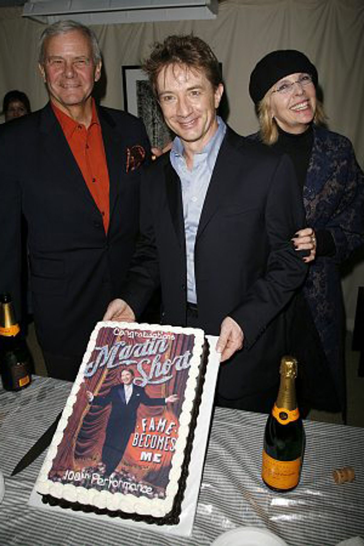Tom Brokaw, Martin Short and Diane Keaton at 