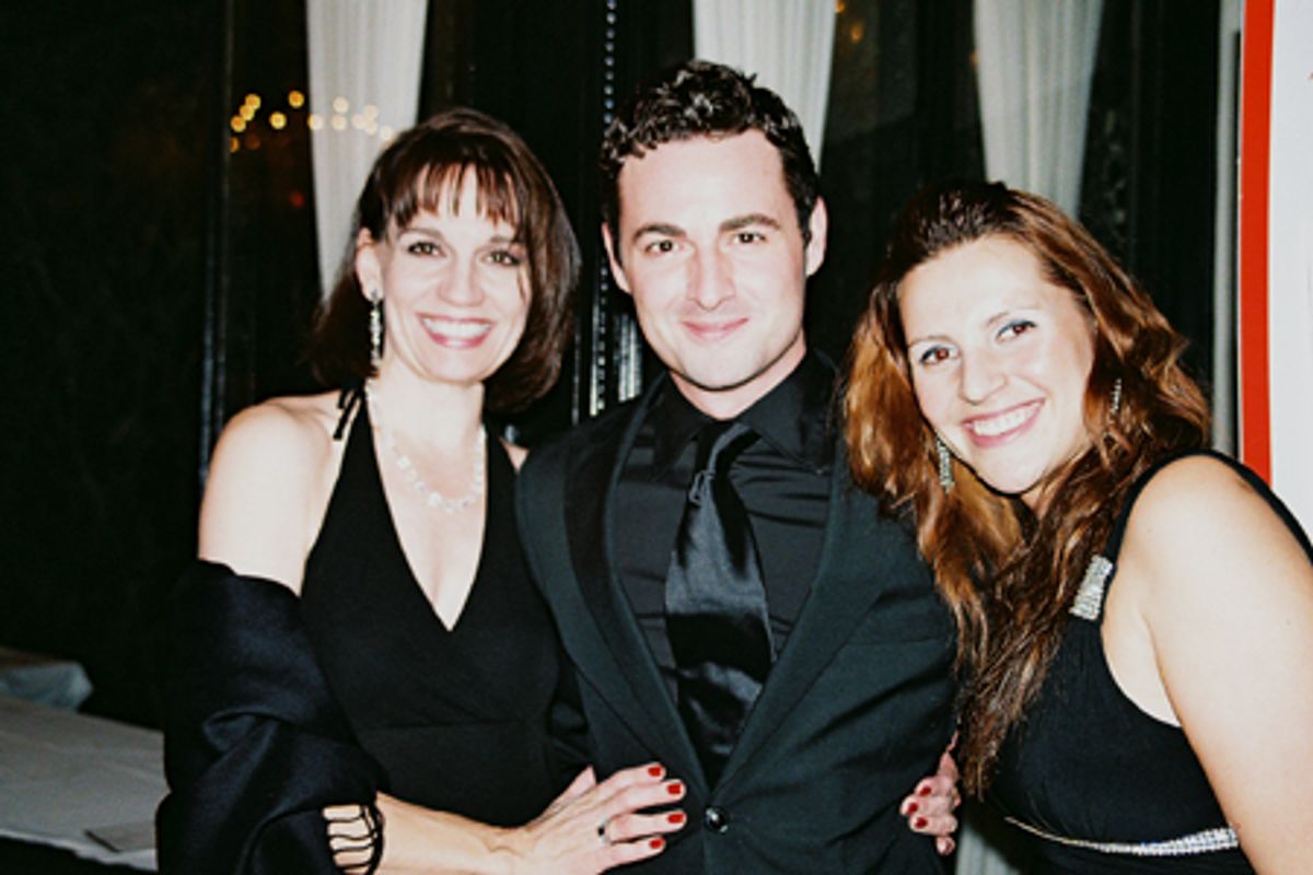 Beth Leavel, Max von Essen and Violetta Tosic (Event Manager) at 