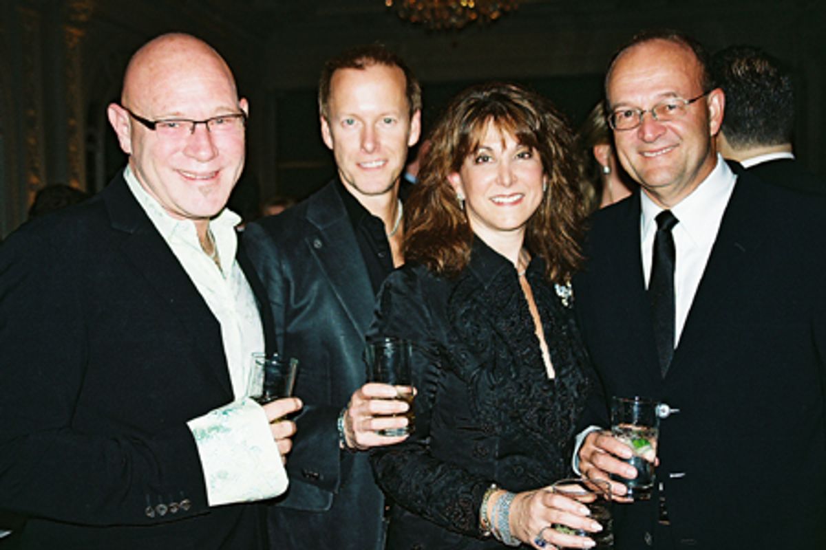 Gary Garrison, Art Manke, Stephanie McClelland and Carter McClelland at 