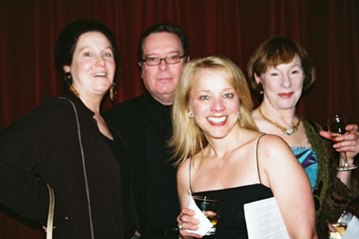 Constance L. Mortell, JB Edwards, Sharon Fallon and Nancy Weber at 