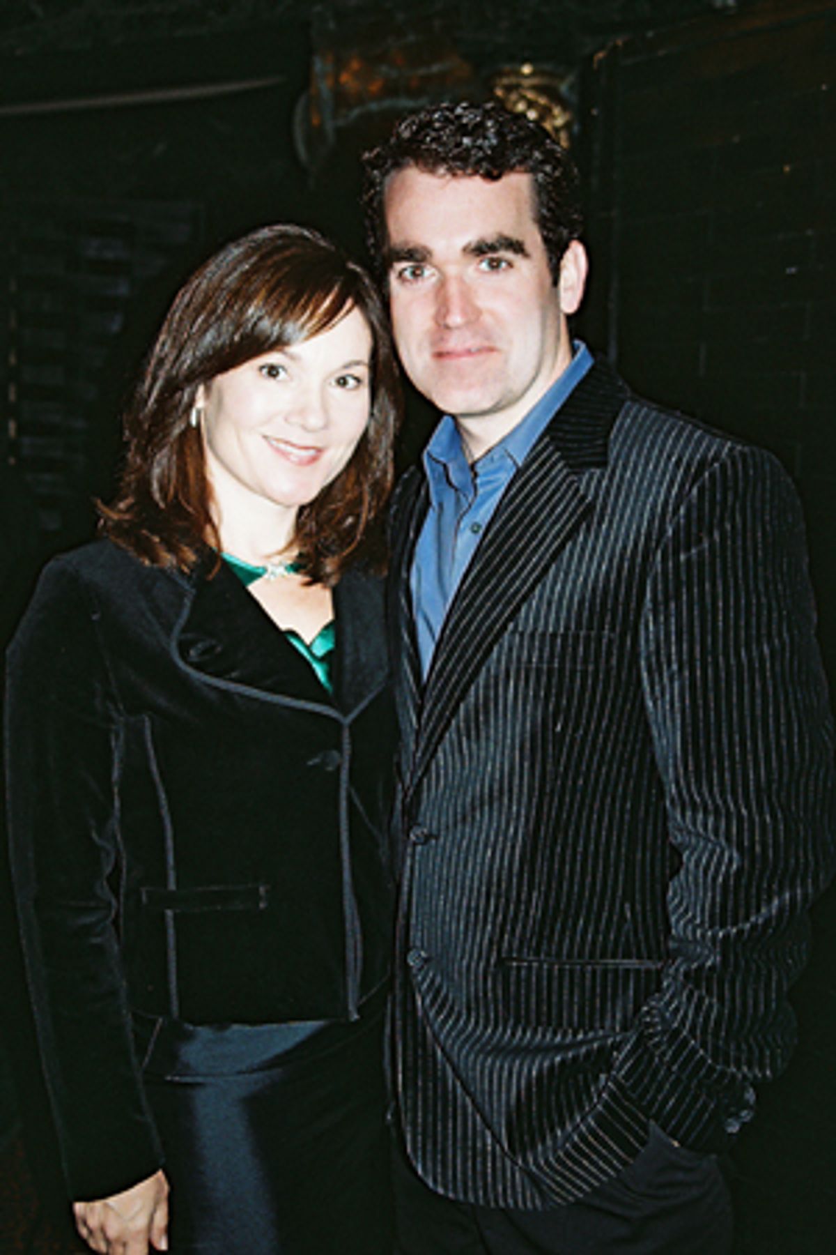 Jennifer Prescott and Brian D'Arcy James at 