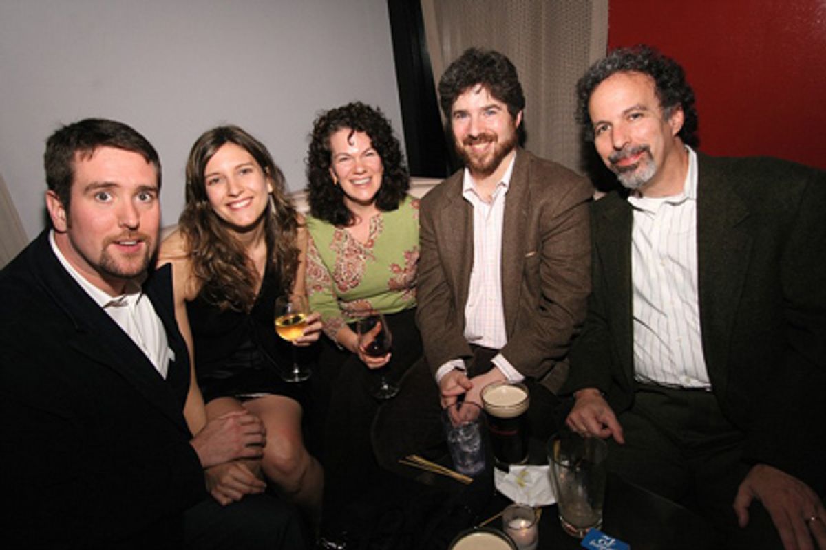 Ed O'Connor, Jennifer Mudge, Joyce Rosenthal, John Freeman, and Steve Rosenthal at 